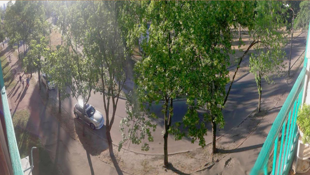 Однокомнатная Квартира На Улице Попудренко Kiev Luaran gambar